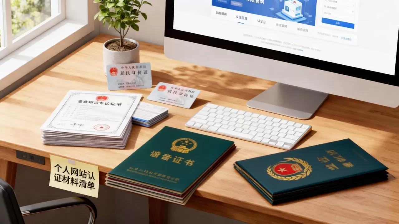 个人网站认证官网怎么办理？个人网站认证官网需要哪些材料