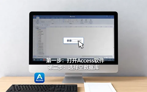 Access空数据库怎么创建？access数据库新建教程
