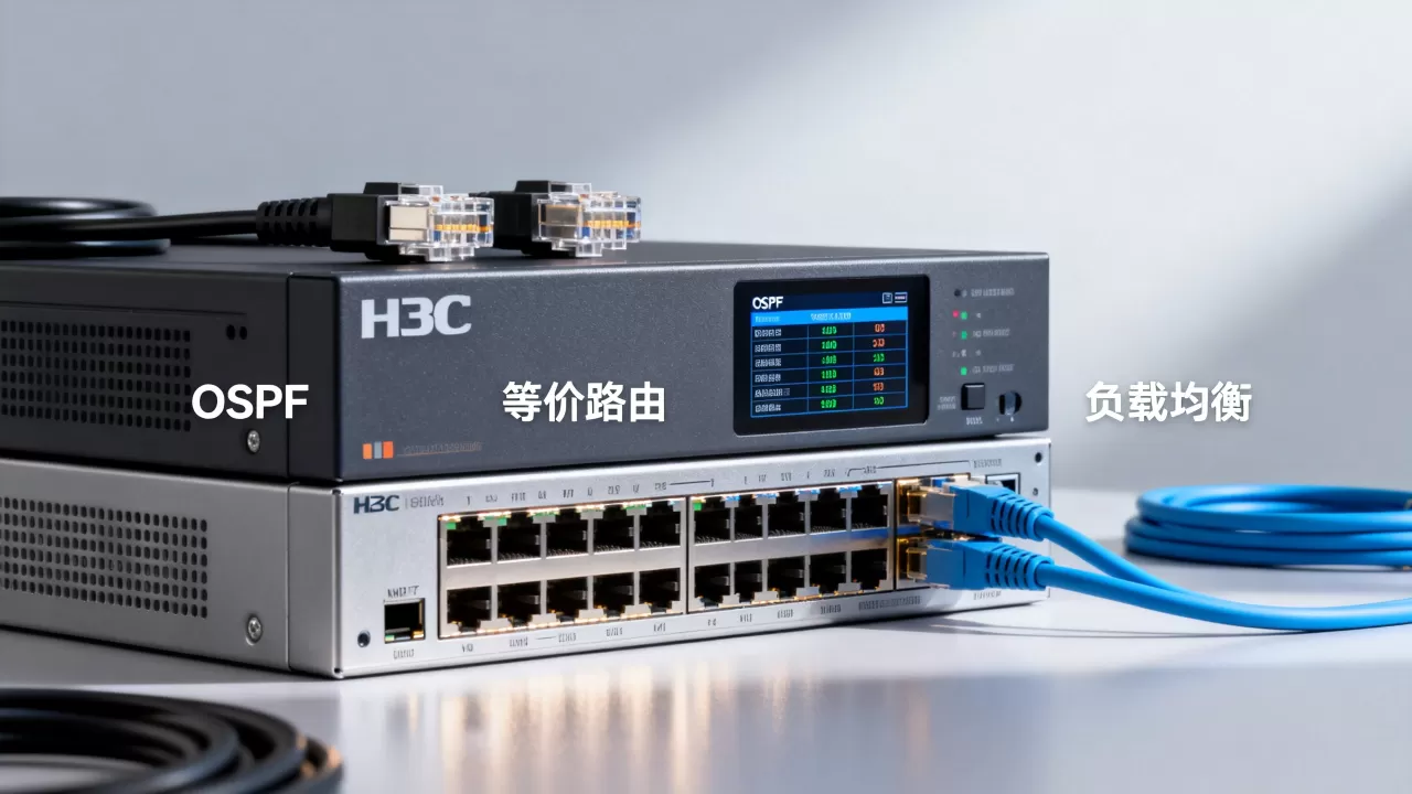 H3C OSPF等价路由负载均衡如何实现?配置方法详解 H3C OSPF等价路由负载均衡如何实现?配置方法详解