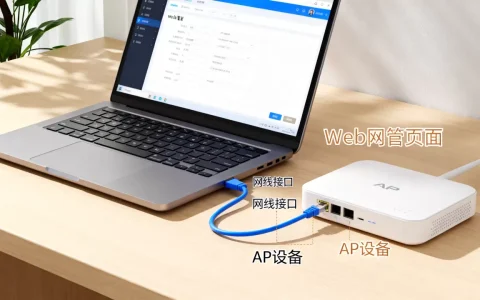 笔记本插网线不识别怎么办？AP通过Web网管方式上线配置