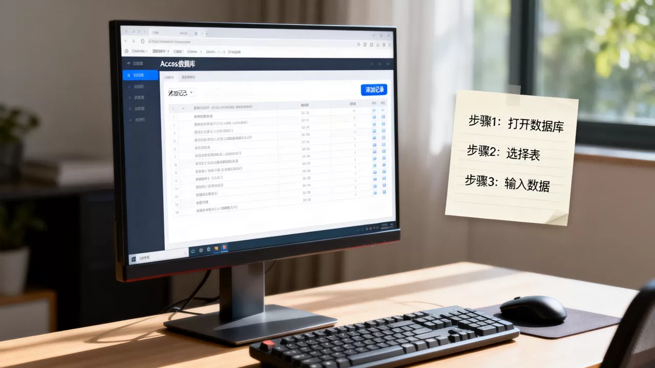 如何给access数据库增加记录？access数据库添加数据教程