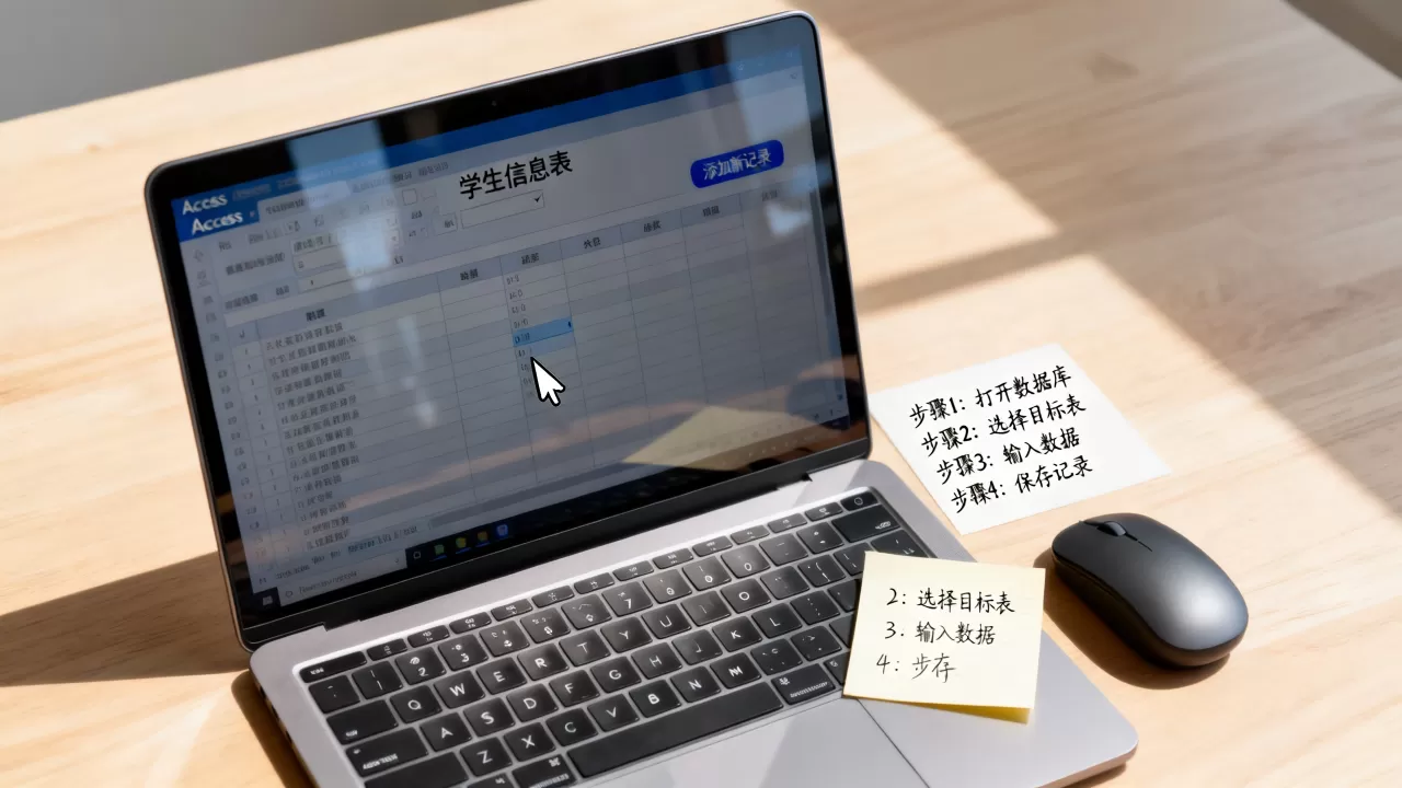 access数据库怎么增加一行数据?access数据库插入数据教程 access数据库怎么增加一行数据?access数据库插入数据教程