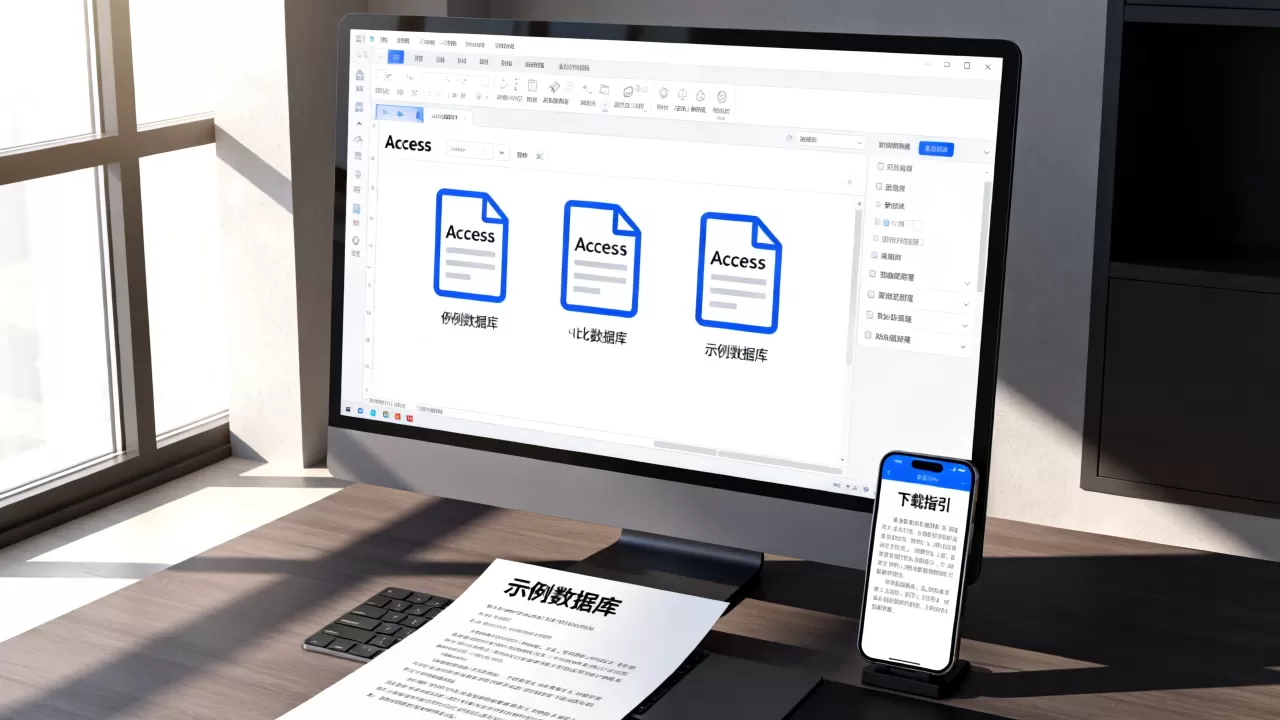 access示例数据库怎么用?access数据库实例文件下载 access示例数据库怎么用?access数据库实例文件下载