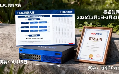 h3c网络大赛怎么报名？2026年H3C网络大赛赛程及奖项