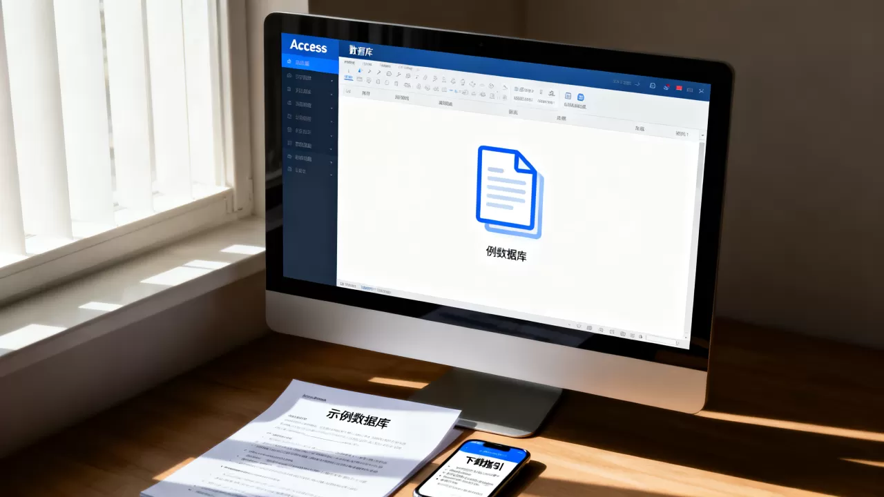 access示例数据库怎么用?access数据库实例文件下载 access示例数据库怎么用?access数据库实例文件下载