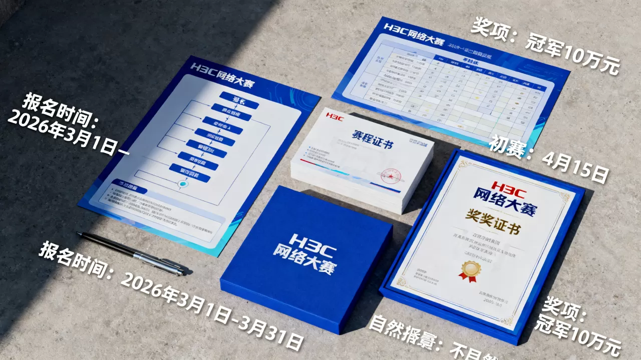 h3c网络大赛怎么报名?2026年H3C网络大赛赛程及奖项 h3c网络大赛怎么报名?2026年H3C网络大赛赛程及奖项