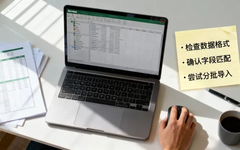 Access数据库写入数据失败怎么办？如何批量导入Excel数据