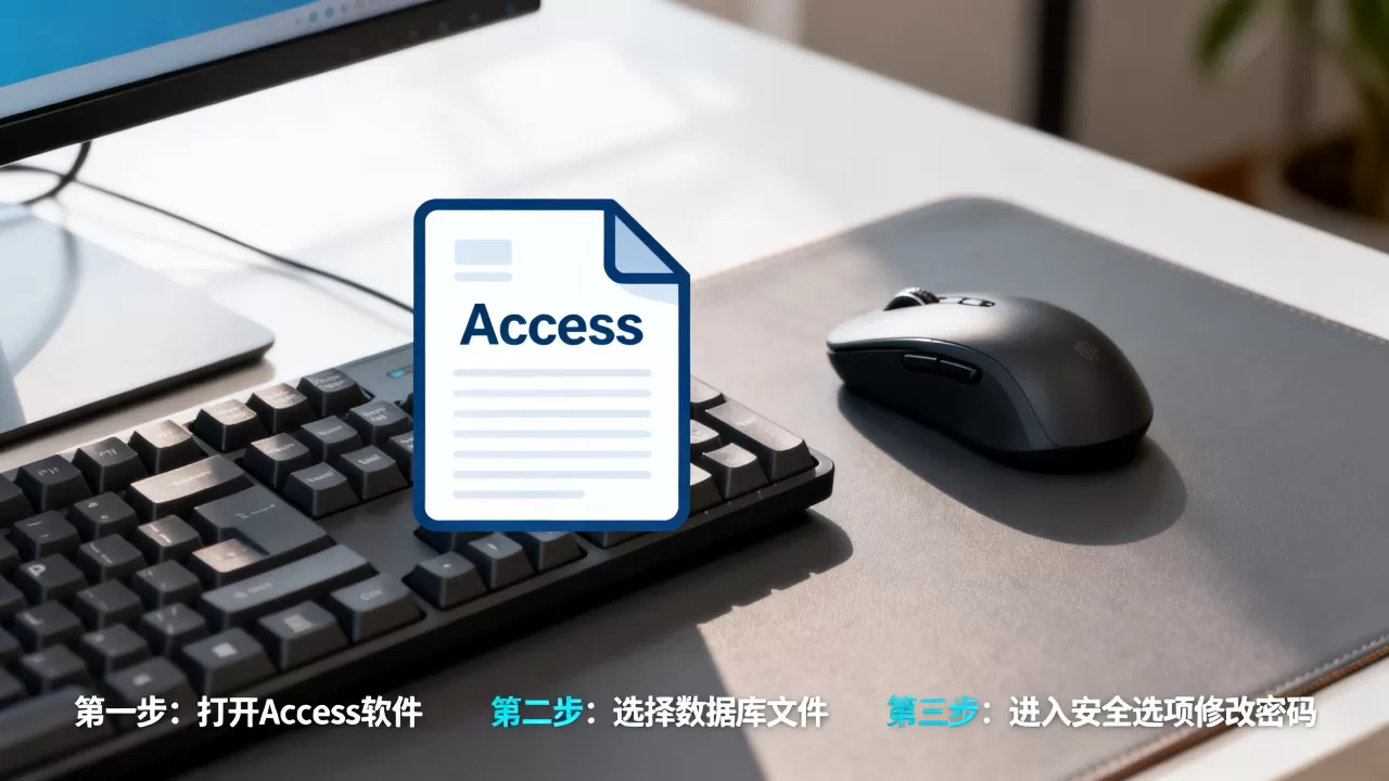 如何修改access数据库密码？access数据库密码忘了怎么办
