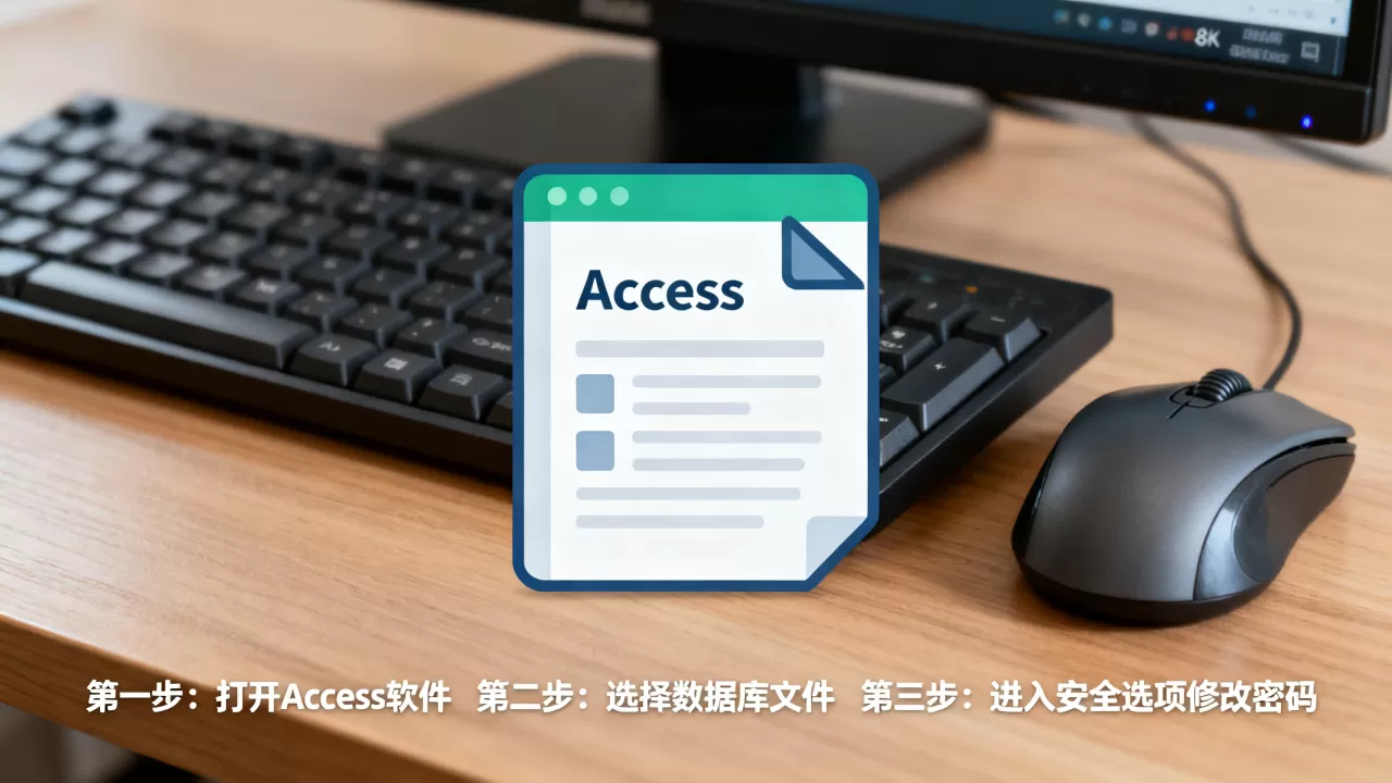 如何修改access数据库密码？access数据库密码忘了怎么办