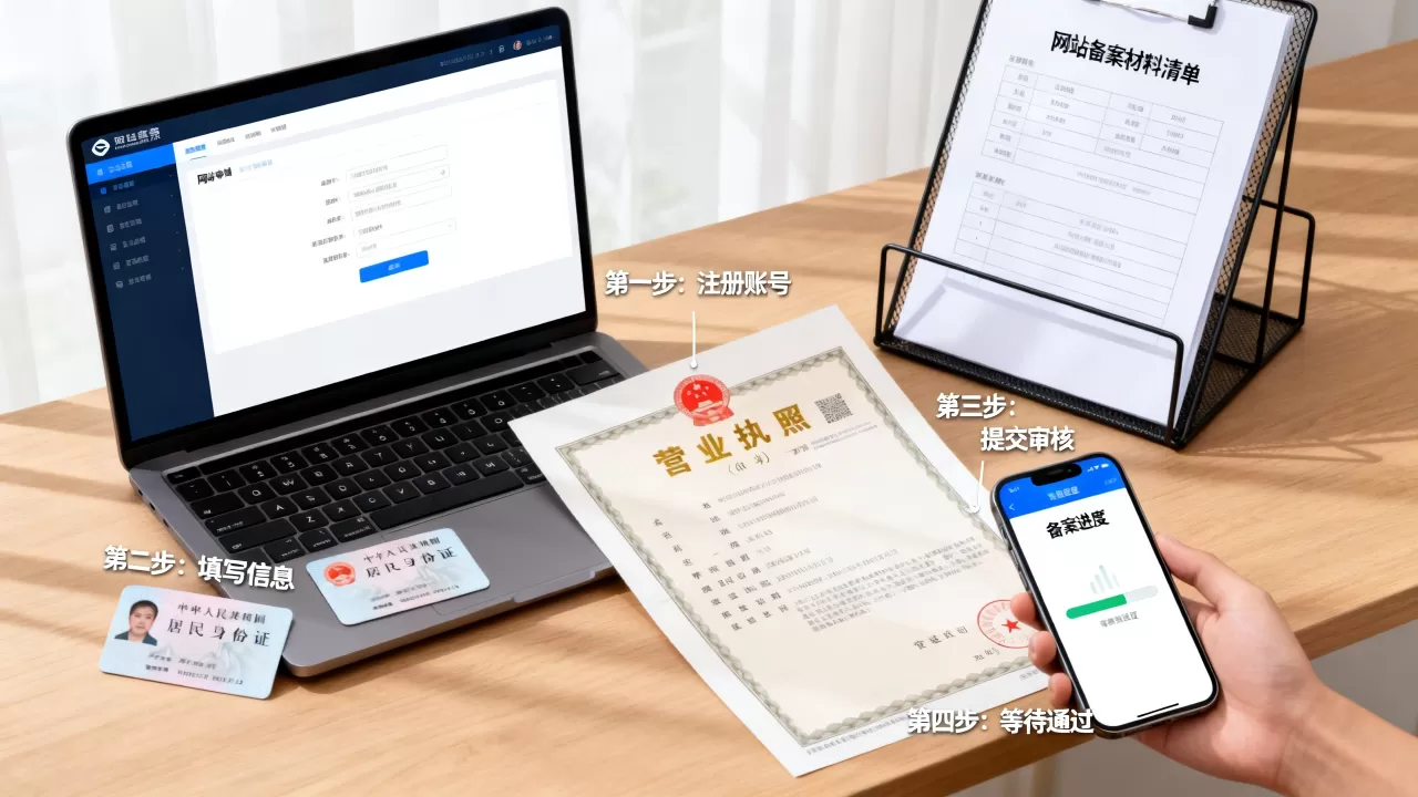 申请网站流程是什么?如何快速通过网站备案 申请网站流程是什么?如何快速通过网站备案