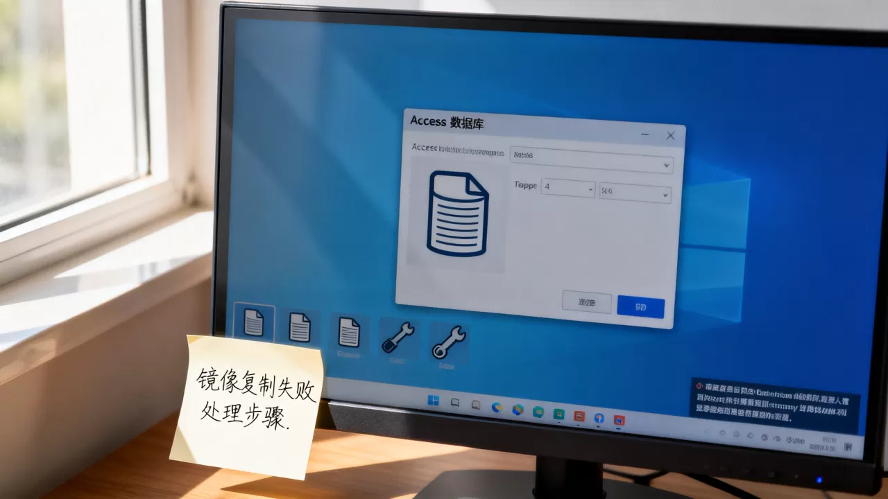access镜像复制失败怎么办?access数据库如何快速克隆 access镜像复制失败怎么办?access数据库如何快速克隆