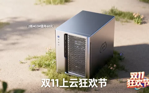 阿里云2核4G5M服务器首年60元是真的吗？阿里云双11上云狂欢节优惠