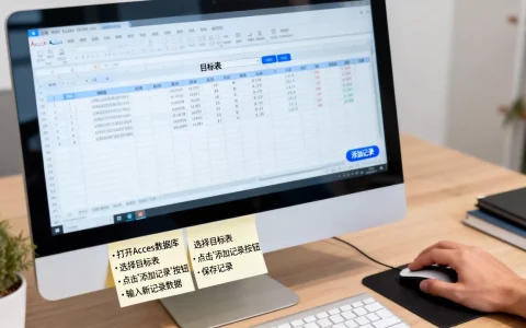 如何给access数据库增加一行？access数据库添加记录的方法