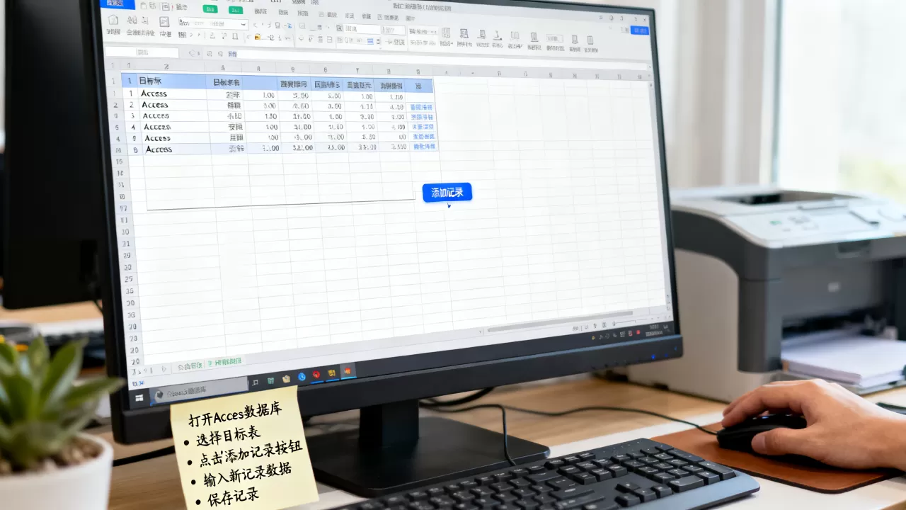 如何给access数据库增加一行?access数据库添加记录的方法 如何给access数据库增加一行?access数据库添加记录的方法