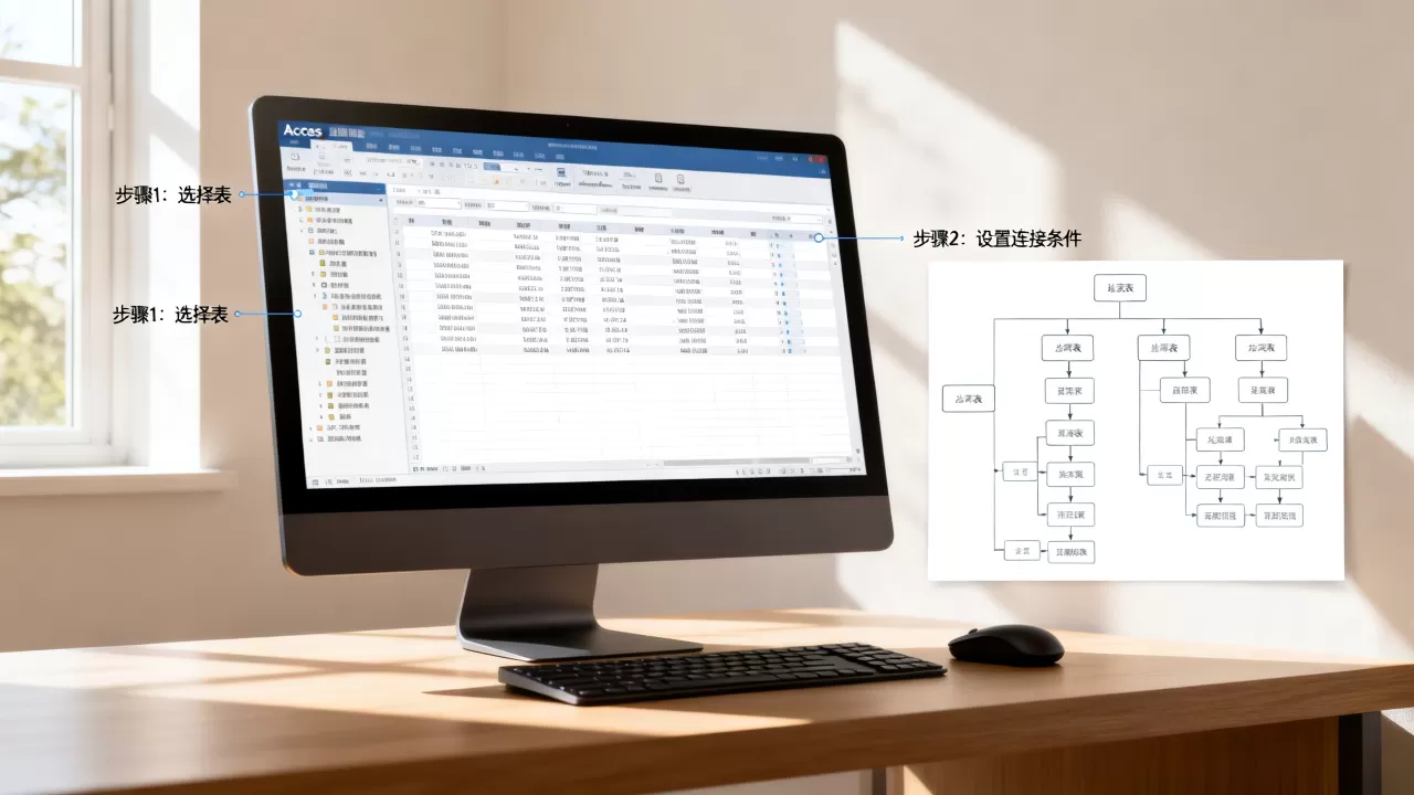Access连接查询数据库怎么操作?access多表连接查询教程 Access连接查询数据库怎么操作?access多表连接查询教程