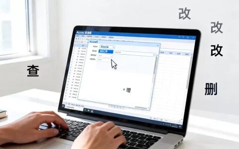 Access数据库增删改查怎么操作？access数据库教程