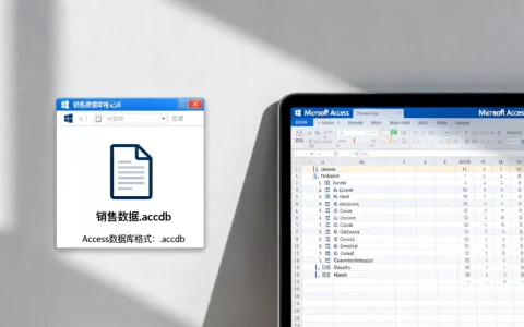 access的数据库是哪种格式？access数据库怎么打开