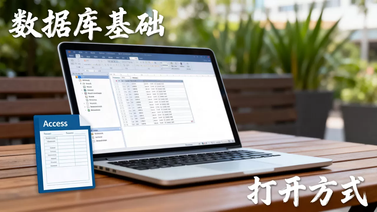 access数据库基础与应用是什么?access数据库怎么打开 access数据库基础与应用是什么?access数据库怎么打开