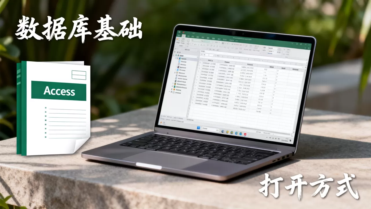 access数据库基础与应用是什么?access数据库怎么打开 access数据库基础与应用是什么?access数据库怎么打开