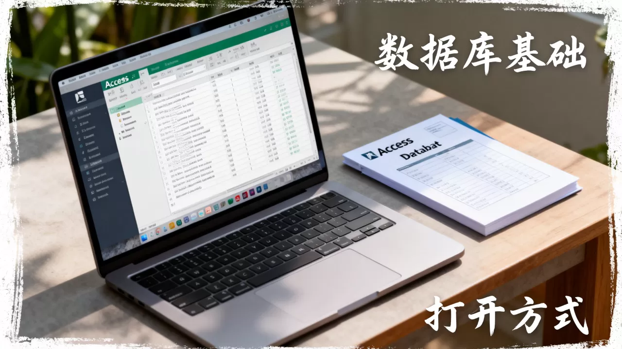 access数据库基础与应用是什么?access数据库怎么打开 access数据库基础与应用是什么?access数据库怎么打开