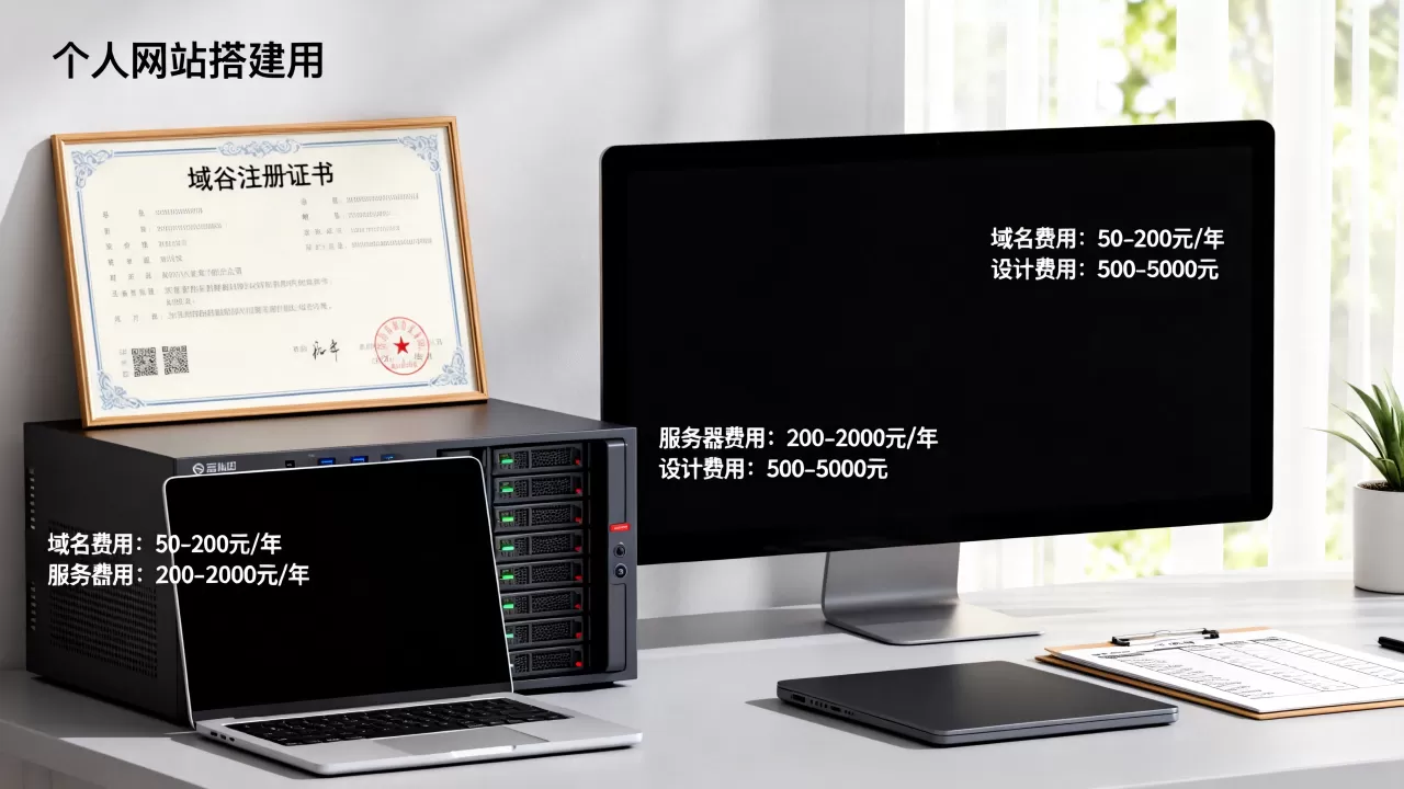 个人网站要多少钱？搭建个人网站费用多少