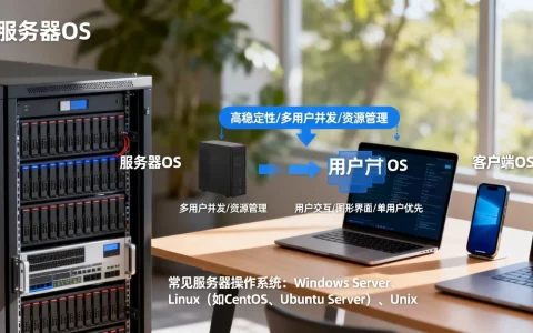 服务器os和客户端os区别是什么，服务器操作系统有哪些