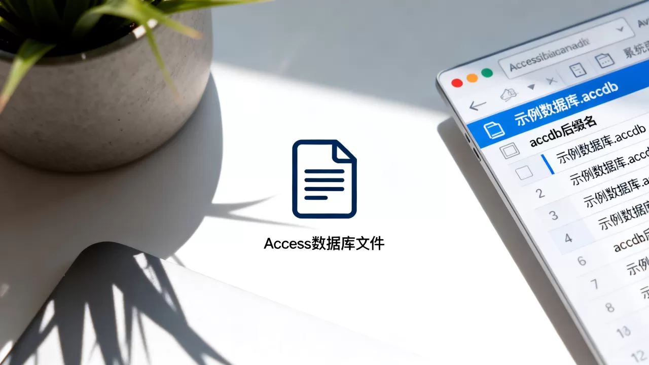 Access数据库文件格式是什么?access数据库文件后缀名 Access数据库文件格式是什么?access数据库文件后缀名