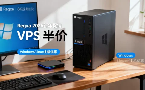 Regxa 2026新年促销VPS半价是真的吗？Windows Linux主机优惠怎么领