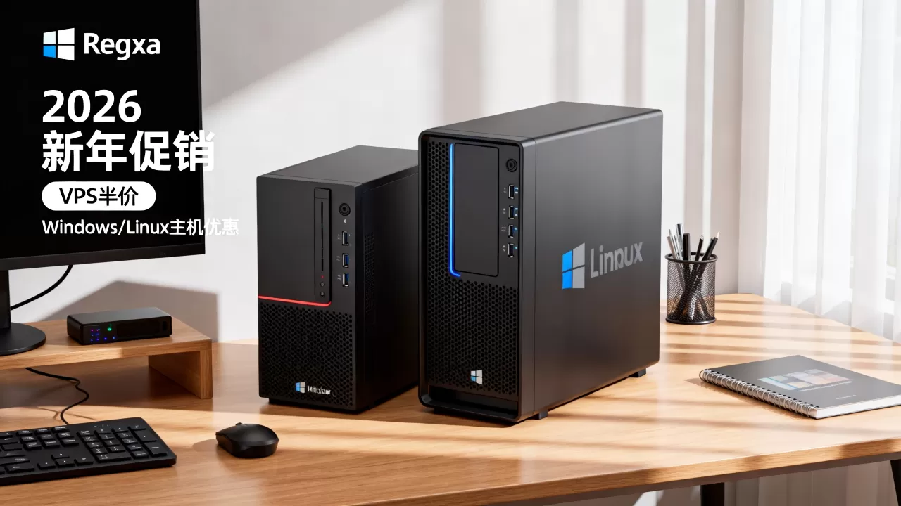 Regxa 2026新年促销VPS半价是真的吗?Windows Linux主机优惠怎么领 Regxa 2026新年促销VPS半价是真的吗?Windows Linux主机优惠怎么领