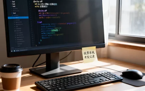 如何用bat实现投票功能？bat脚本编写投票系统
