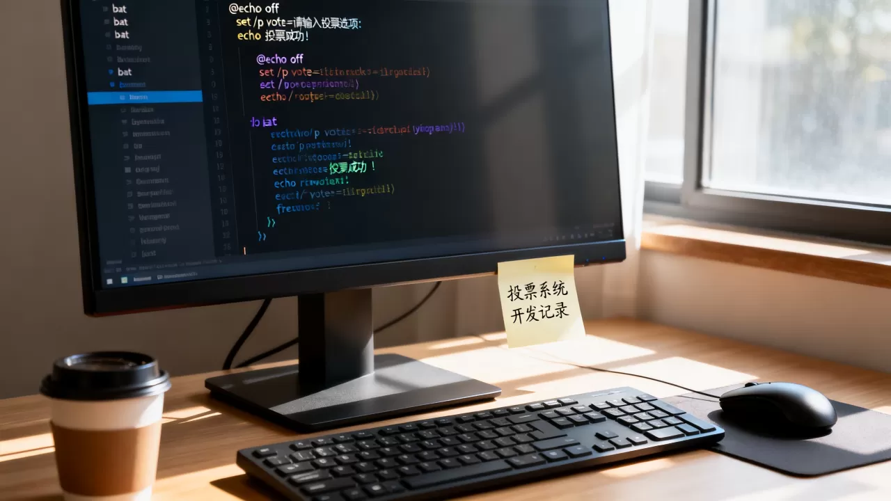 如何用bat实现投票功能?bat脚本编写投票系统 如何用bat实现投票功能?bat脚本编写投票系统