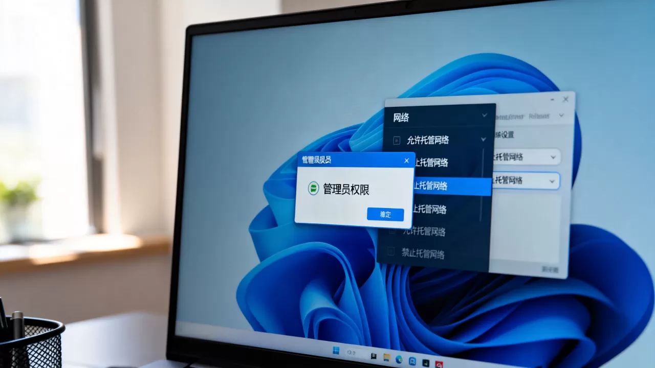 为何提示需要管理员权限?如何允许或禁止托管网络 为何提示需要管理员权限?如何允许或禁止托管网络