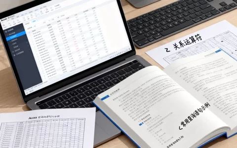Access数据库关系运算符有哪些？Access数据库常用查询语句