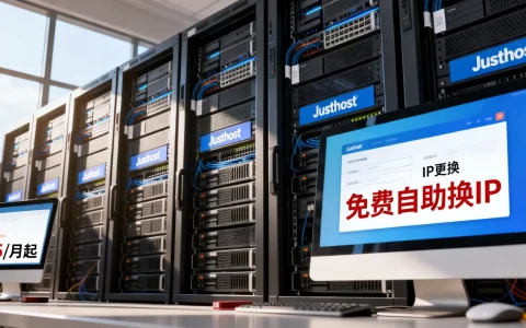 Justhost新增多国机房$2.25/月起怎么免费自助换IP
