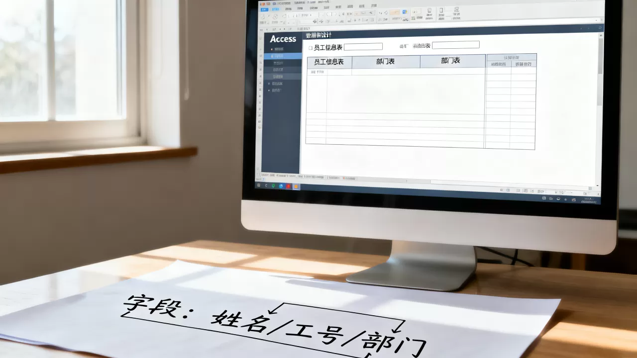 如何设计access数据库hr？hr系统数据库设计模板