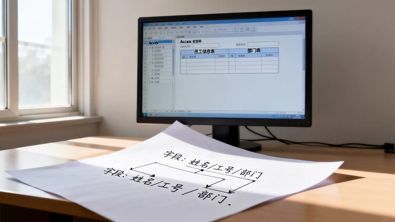 如何设计access数据库hr？hr系统数据库设计模板