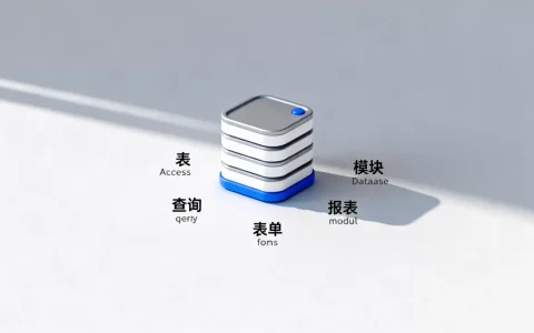 Access数据库对象有哪些？access数据库对象类型详解