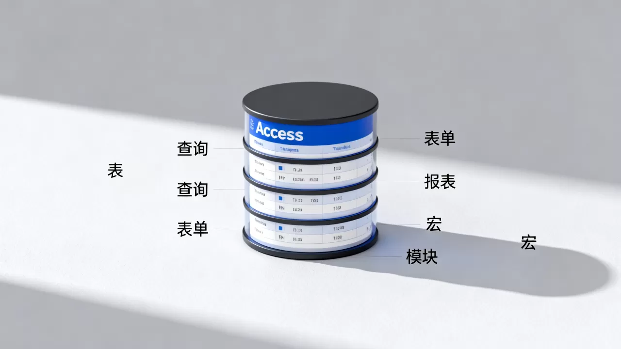 Access数据库对象有哪些？access数据库对象类型详解