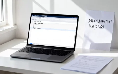 access数据库查询不可直接对什么？access数据库查询报错怎么办