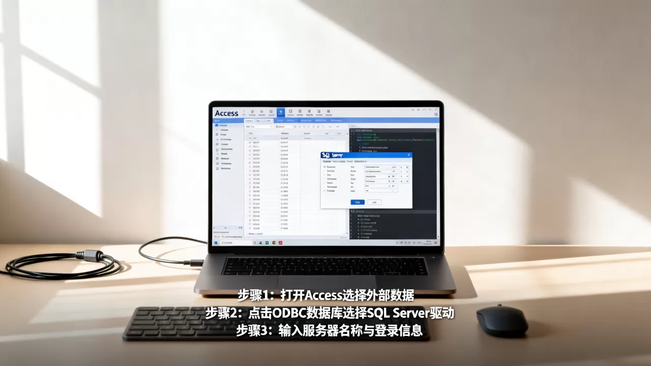 Access怎么链接SQL数据库?Access连接SQL Server详细教程 Access怎么链接SQL数据库?Access连接SQL Server详细教程