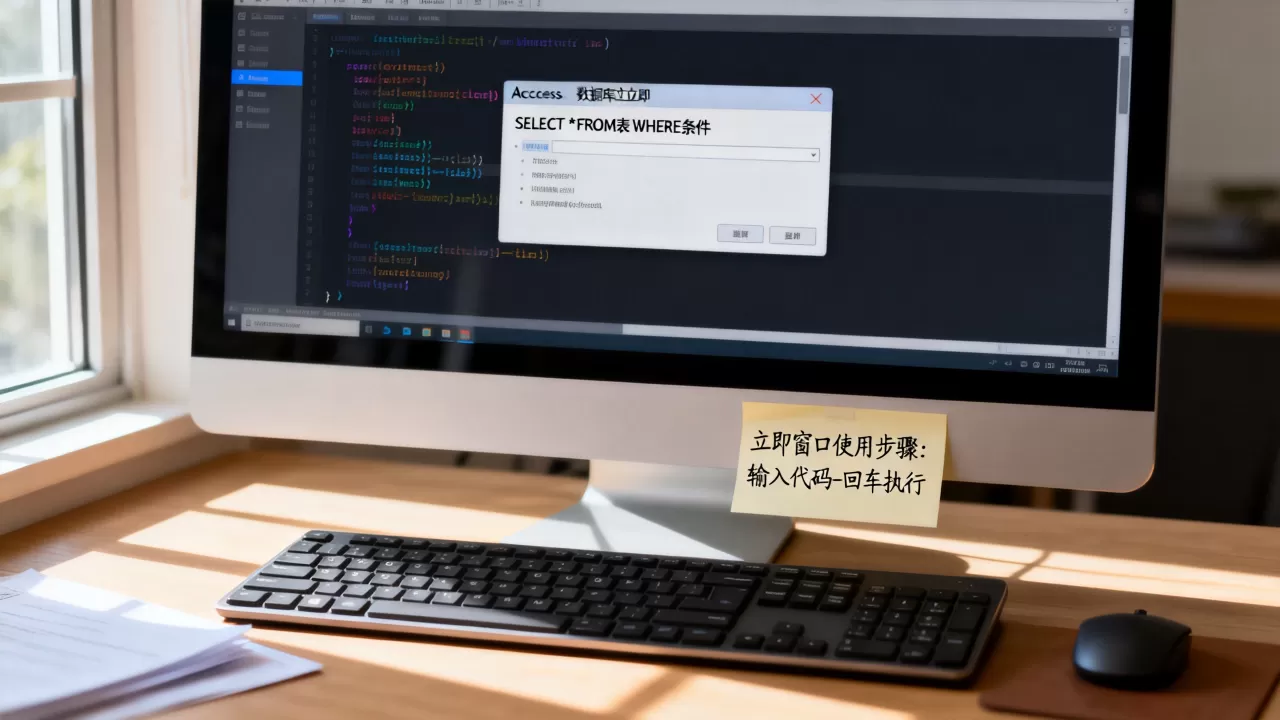 access数据库立即窗口怎么用?access数据库立即窗口调试代码 access数据库立即窗口怎么用?access数据库立即窗口调试代码