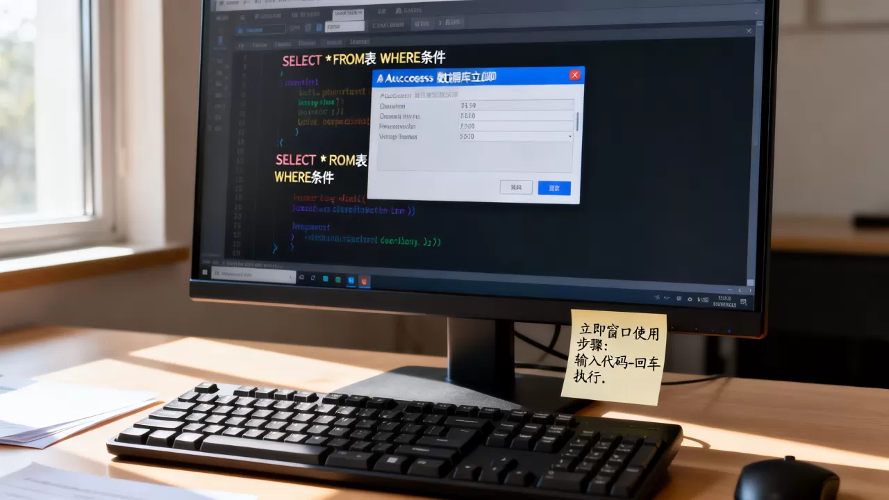 access数据库立即窗口怎么用?access数据库立即窗口调试代码 access数据库立即窗口怎么用?access数据库立即窗口调试代码