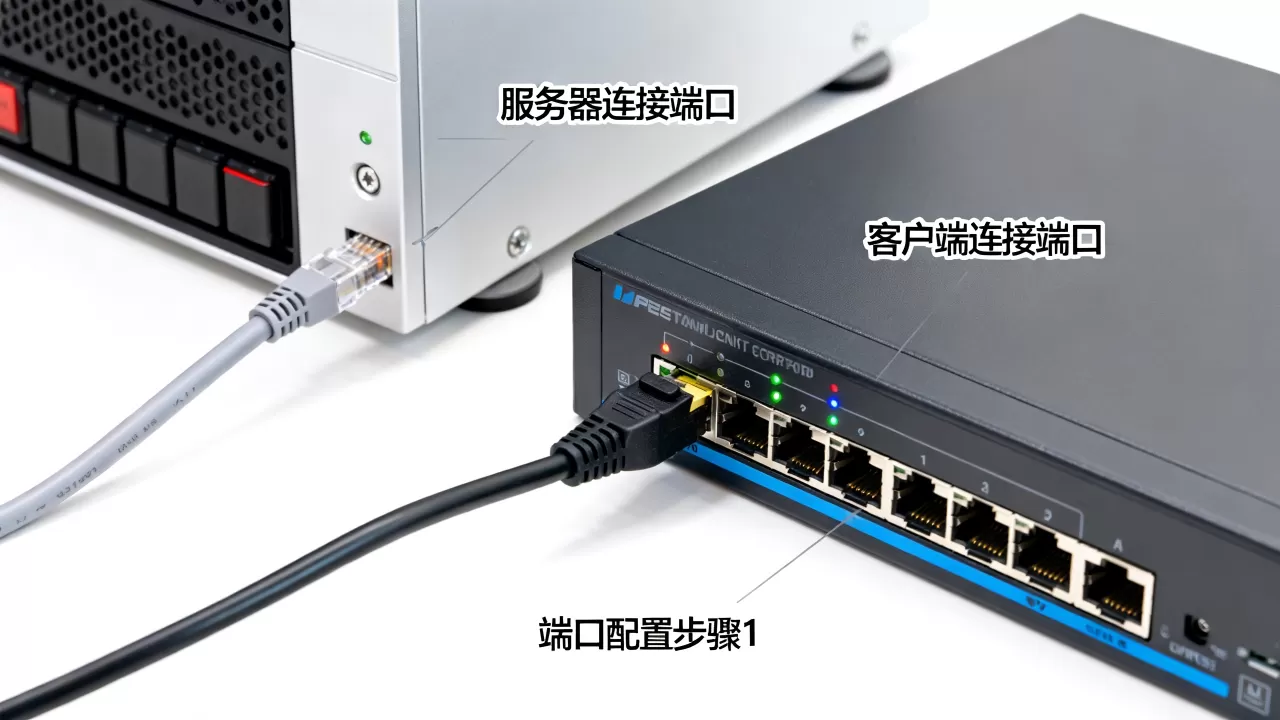 服务器客户端通过交换机连接怎么配置?交换机端口配置方法 服务器客户端通过交换机连接怎么配置?交换机端口配置方法