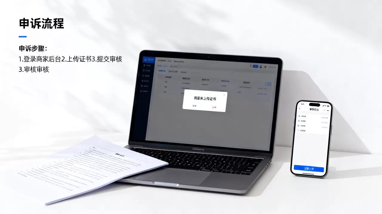 商家显示未上传证书怎么办？商家未上传证书怎么申诉