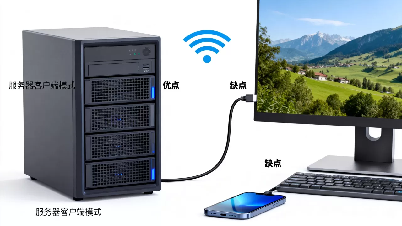 服务器客户端模式是什么?服务器客户端模式优缺点 服务器客户端模式是什么?服务器客户端模式优缺点