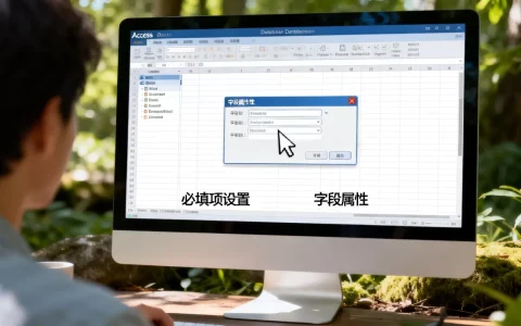 Access数据库必填项怎么设？access数据库设置必填字段