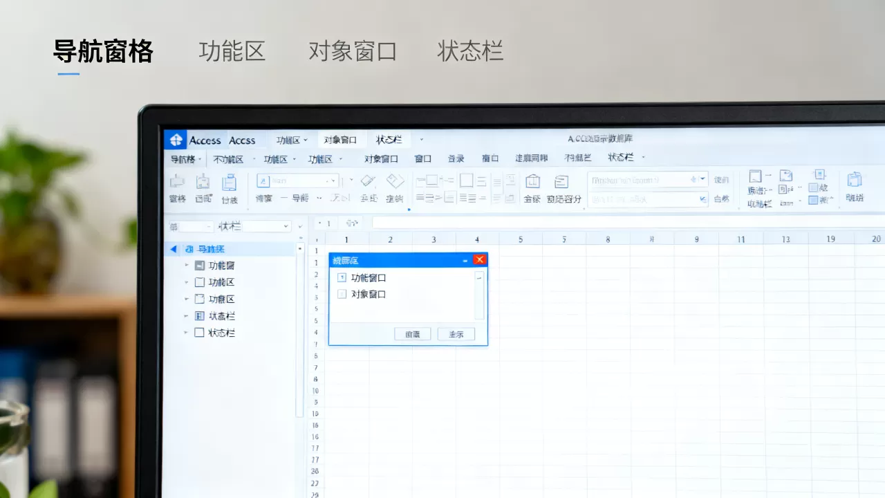 Access数据库窗口由哪些部分组成?access数据库窗口组成 Access数据库窗口由哪些部分组成?access数据库窗口组成