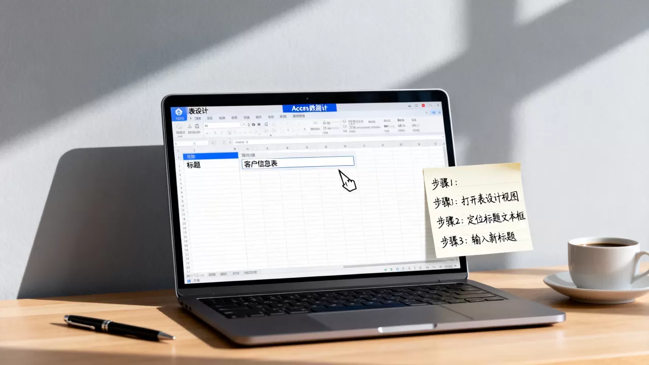 access数据库怎么改标题?access数据库修改标题步骤 access数据库怎么改标题?access数据库修改标题步骤