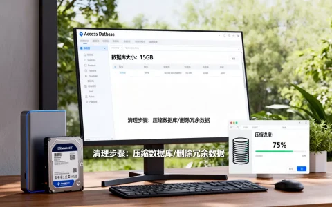 Access数据库空间不足怎么办？Access数据库文件过大怎么清理