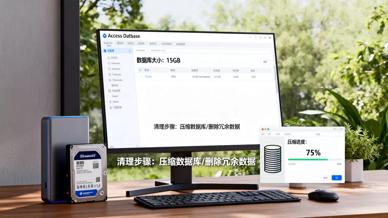Access数据库空间不足怎么办?Access数据库文件过大怎么清理 Access数据库空间不足怎么办?Access数据库文件过大怎么清理